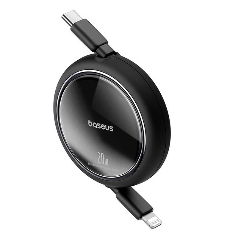 Baseus Free2Pull USB-C / Lightning cable 20W 1m (black)