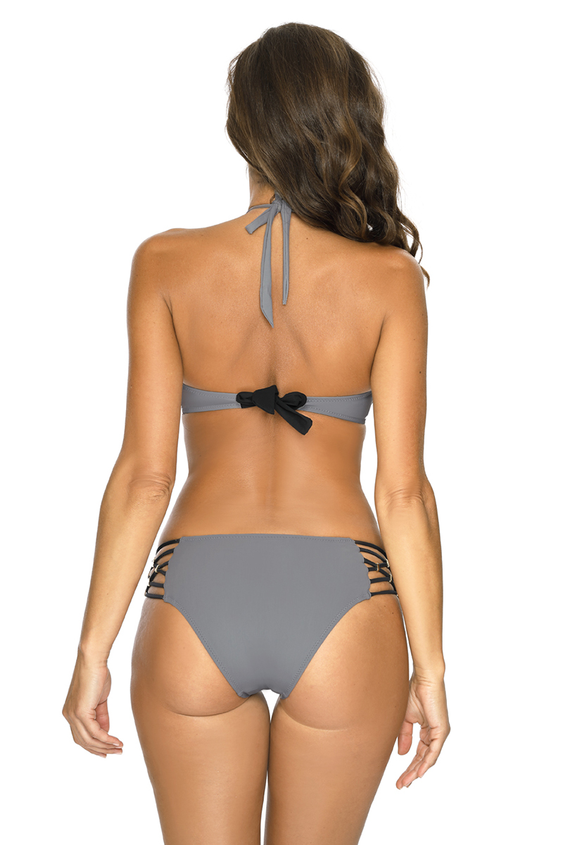Swimsuit two piece model 141685 Marko grey Ladies