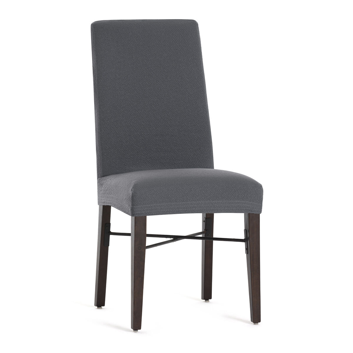 Chair Cover Eysa BRONX Dark grey 50 x 55 x 50 cm 2 Units
