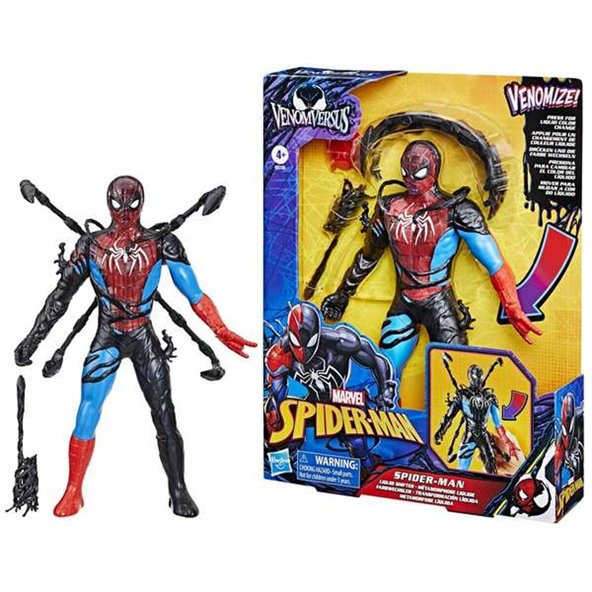 Action Figure Spider-Man Venomversus 27cm Action Figure Spider-Man Venomversus 27cm