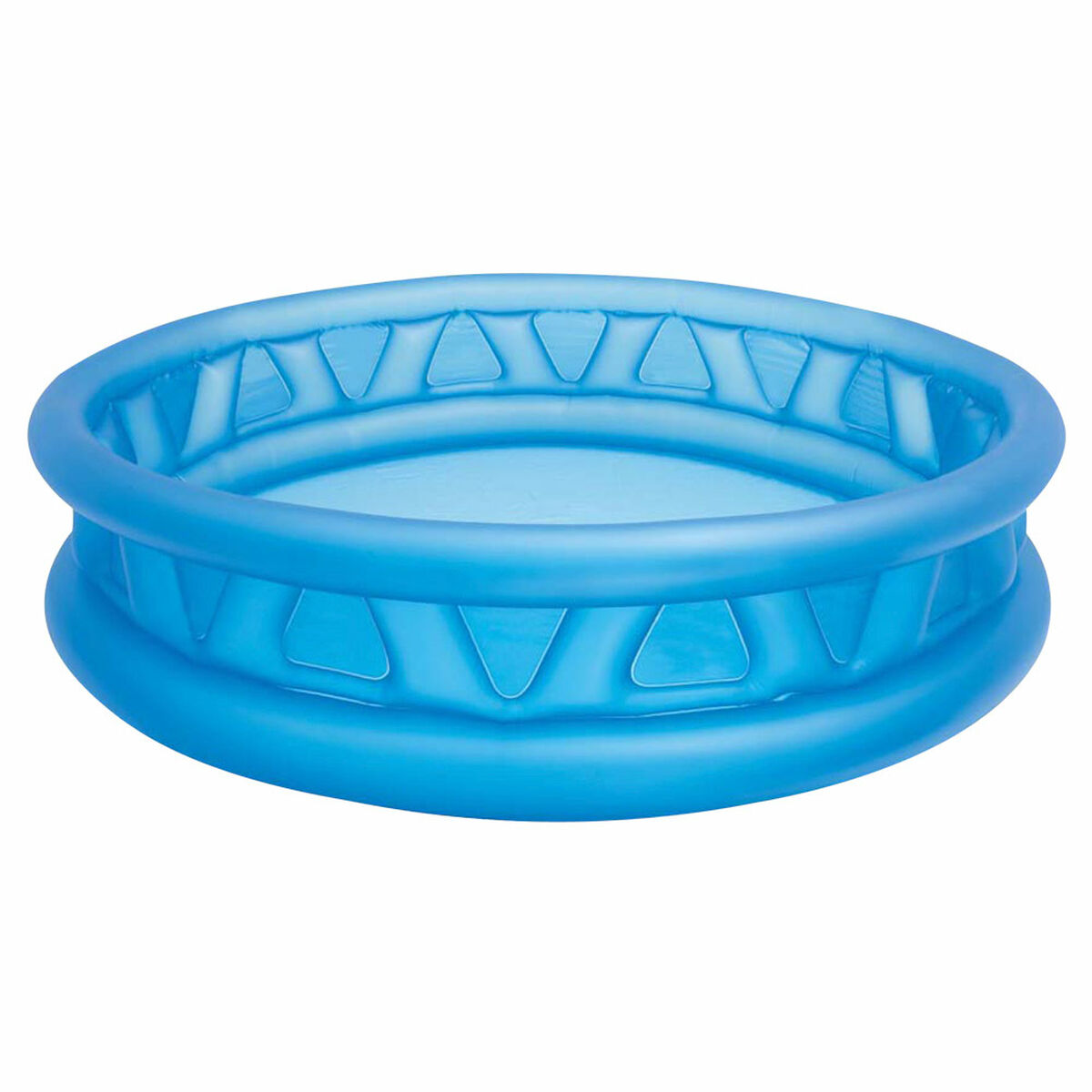 Inflatable Paddling Pool for Children Intex Circular Blue 188 x 46 x 188 cm 790 L (3 Units)