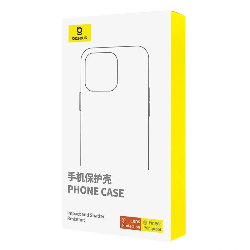 Case + tempered glass set Baseus SkyRing 360° Apple iPhone 14 Pro (purple)
