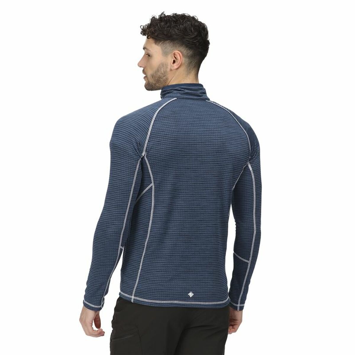 Men’s Long Sleeve T-Shirt Regatta Yonder Half-Zip Dark blue
