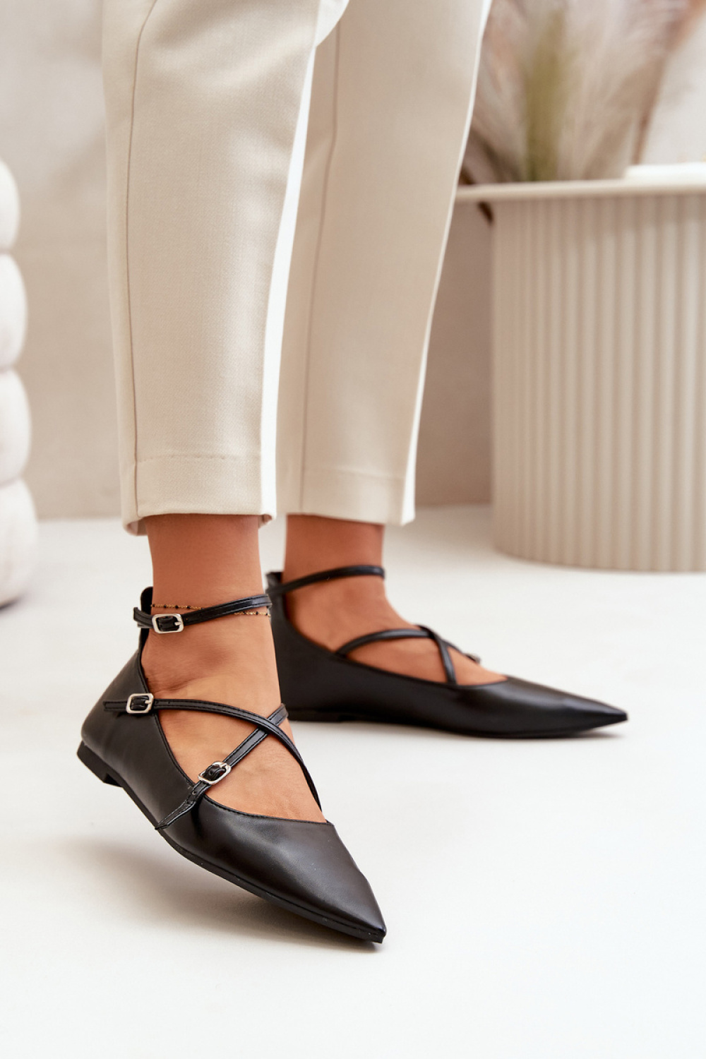  Ballet flats model 199808 Step in style  black