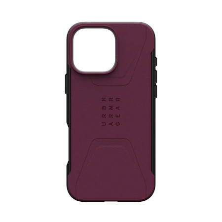 UAG Urban Armor Gear Civilian MagSafe Apple iPhone 16 Pro Max MagSafe (bordeaux)