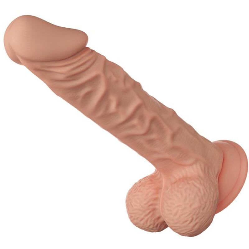 BEAUTIFUL ENCOUNTER BURAQ REALISTIC AND FLEXIBLE DILDO 24 CM - FLESH