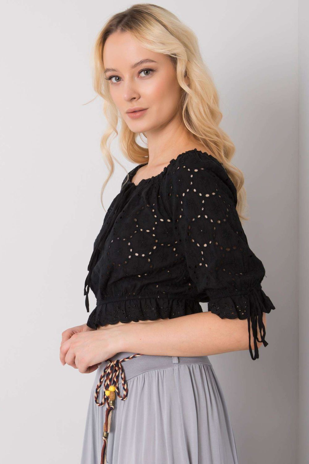  Blouse model 167532 Och Bella  black