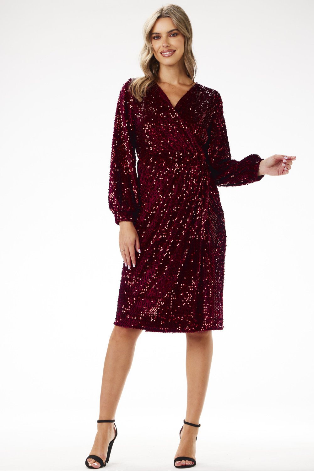 Evening dress model 204253 awama  red