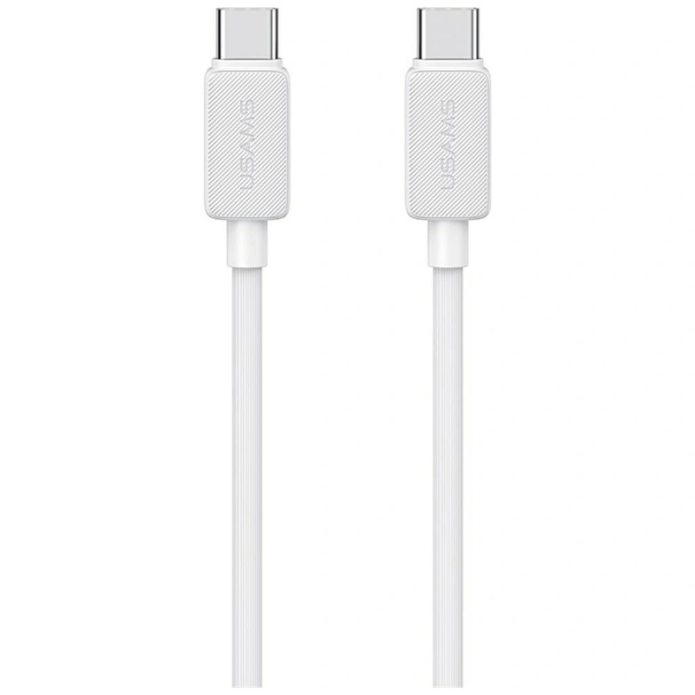 Kabel USAMS KY Series US-SJ696 60W USB-C / USB-C 2m biały