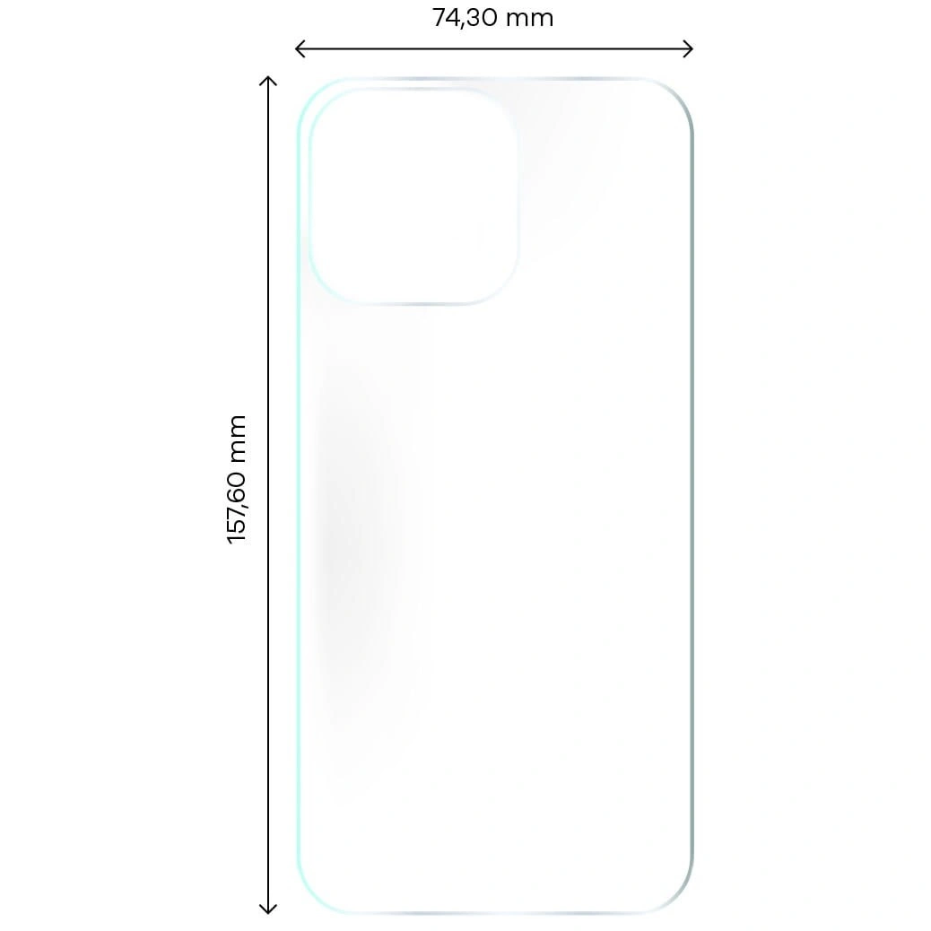 Bizon Glass Hydrogel Apple iPhone 14 Pro Max [2 PACK]