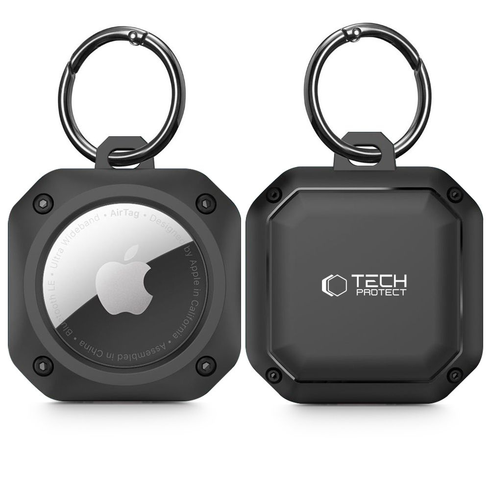 Tech-Protect Rough Pro Apple AirTag Black