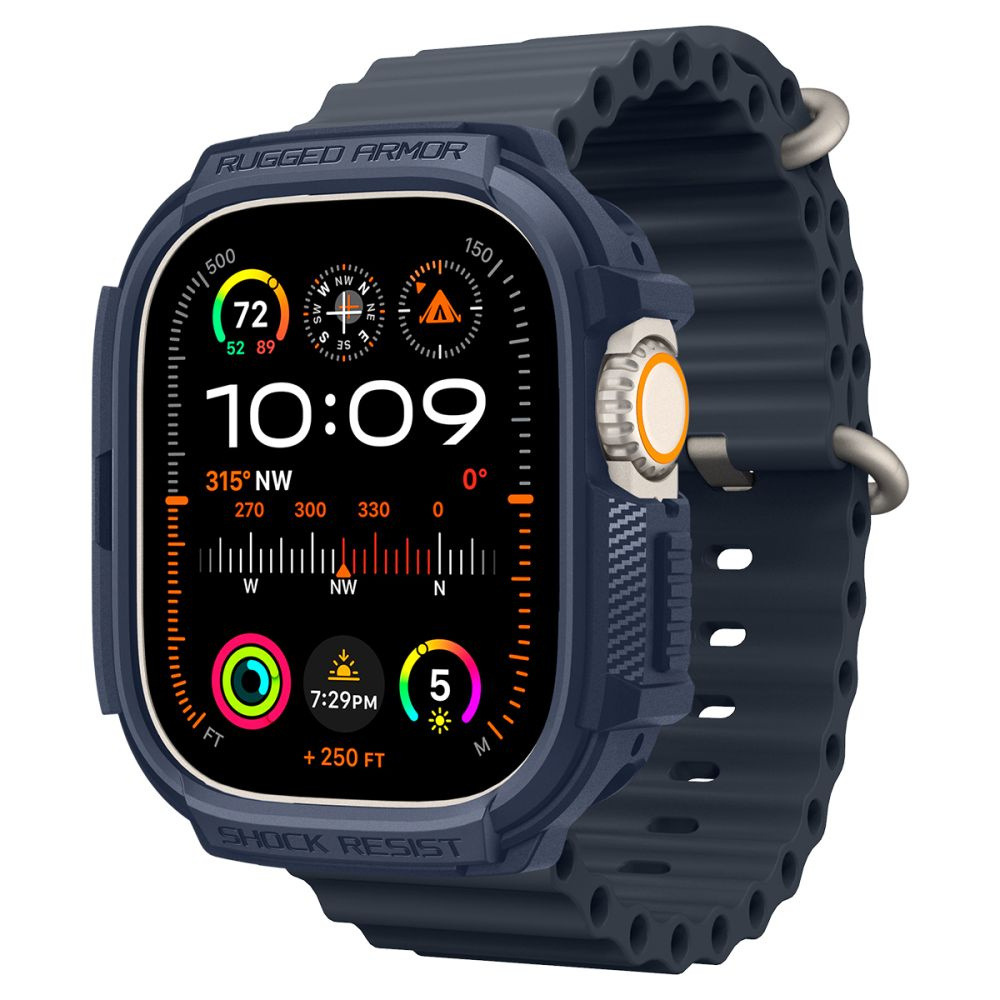 Spigen Rugged Armor Apple Watch Ultra 1/2 49mm Navy Blue