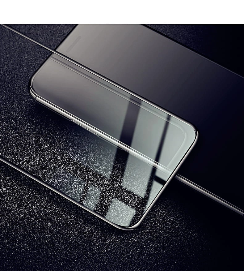 Bizon Glass Edge tempered glass - [2 PACK] + lens protection Apple iPhone 11 Pro black