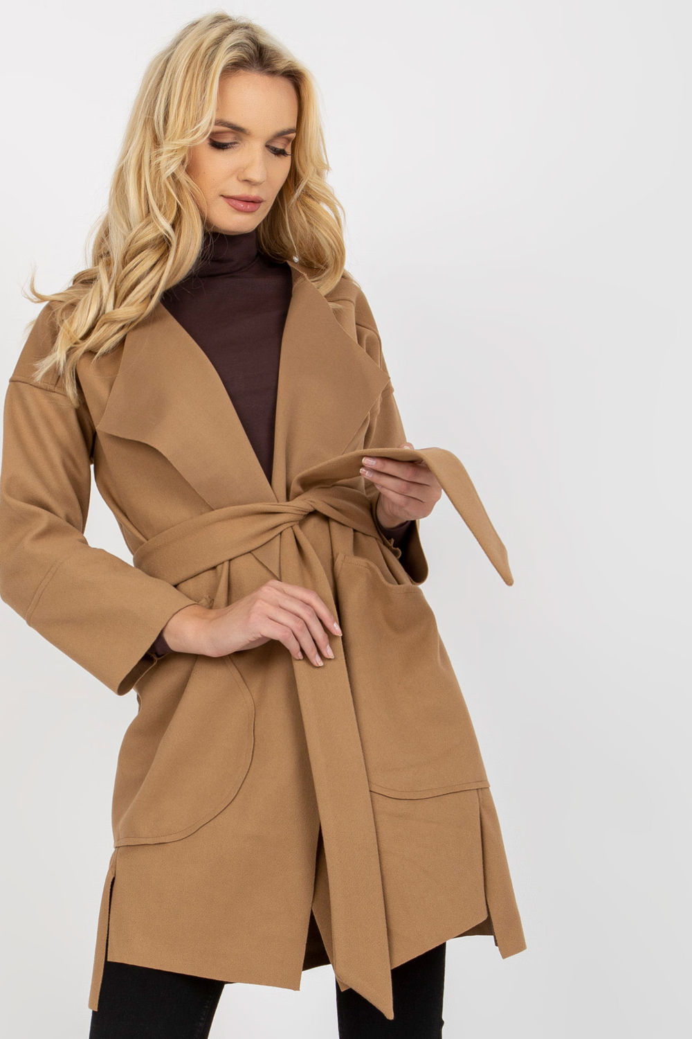  Coat model 171330 Och Bella  brown