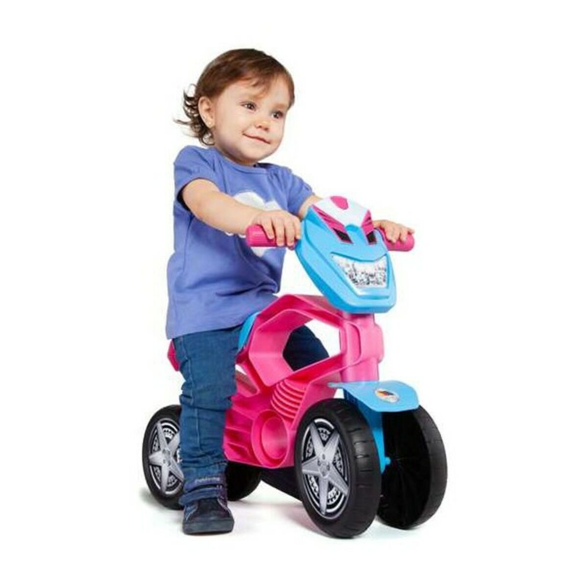 Moto Correpasillos Moltó Cross Rosa (52 x 20 x 44 cm)