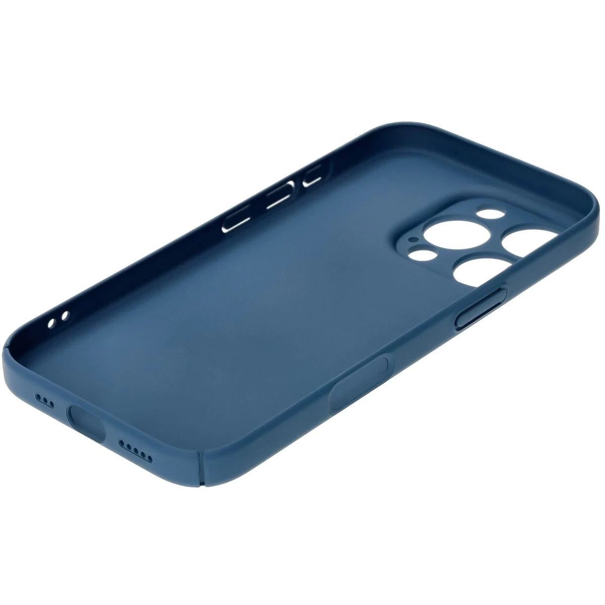 Etui Bizon Case Łupka do Apple iPhone 16 Pro niebieskie