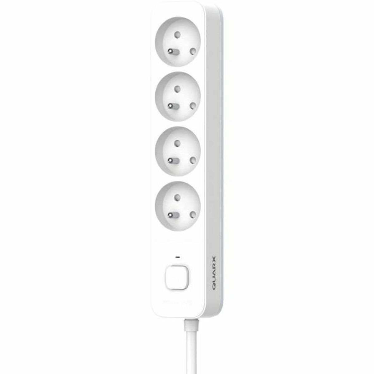 4-socket plugboard with power switch QUARX (1,5 m)