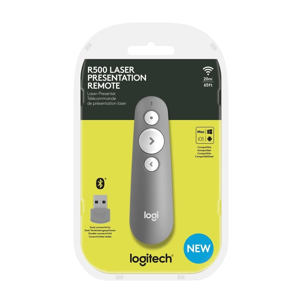 Laserpointer Logitech R500S Grau