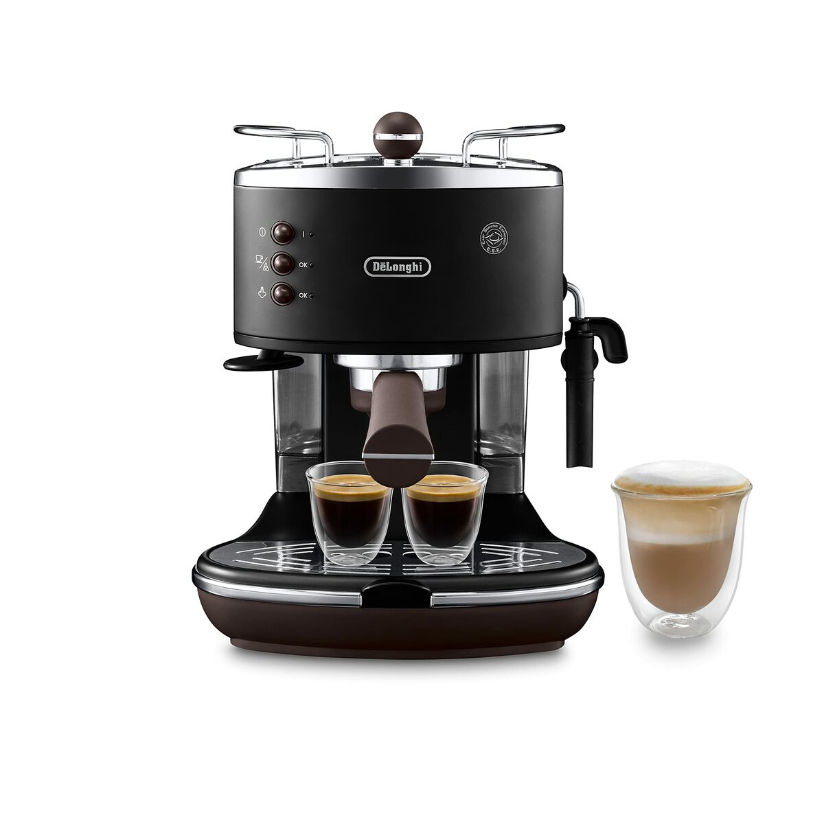 Express Manual Coffee Machine DeLonghi ECOV311.BK Black Dark brown 1100 W 1,4 L