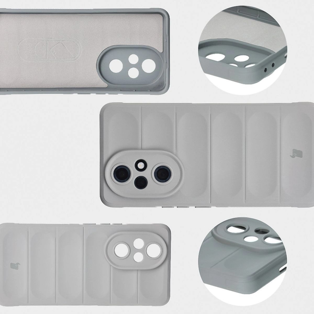 Bizon Case Tur Honor 200 Pro light grey