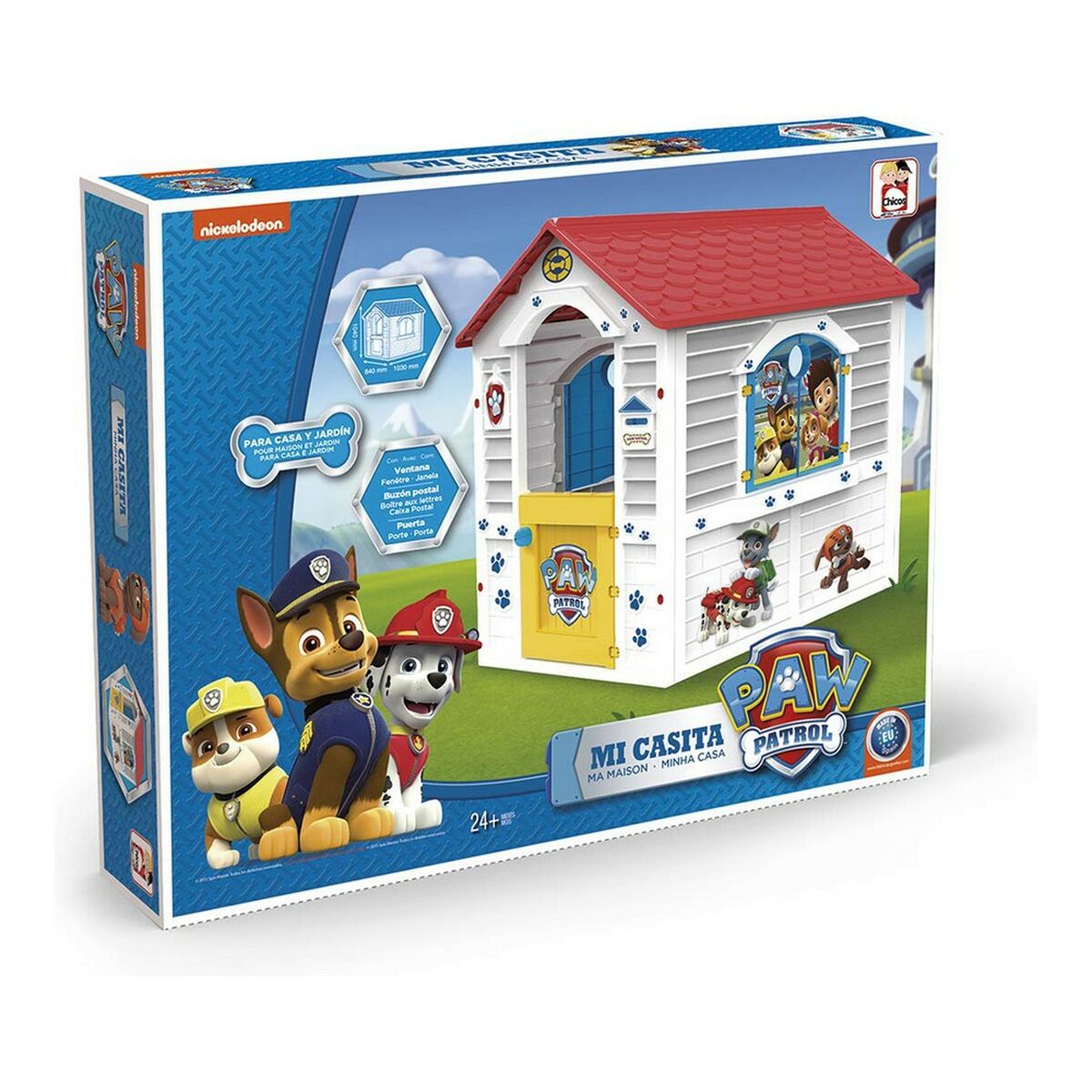 Children's play house The Paw Patrol   84 x 103 x 104 cm (104 x 103 x 84 cm)