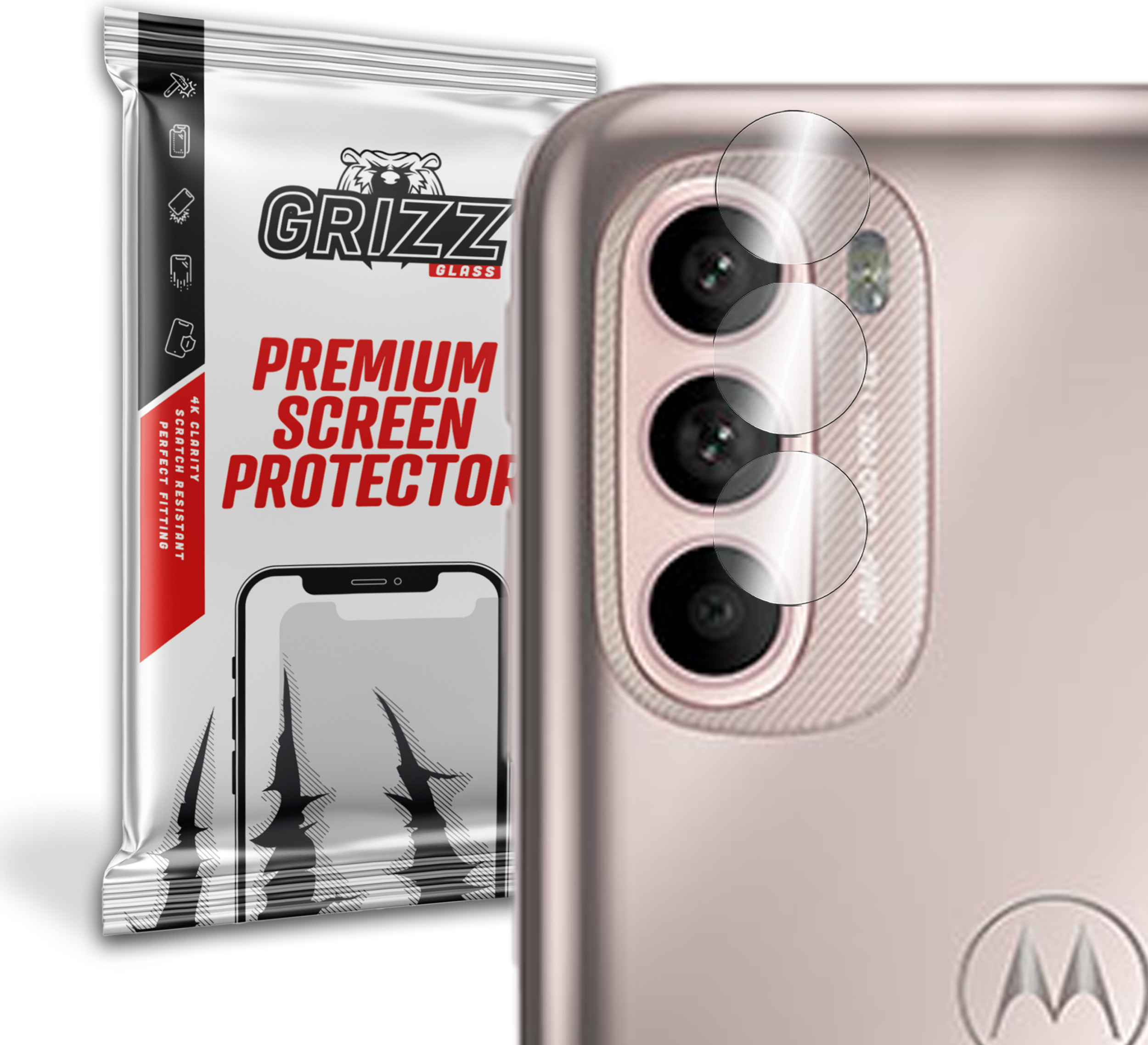 GrizzGlass HybridGlass Camera Motorola Moto G41