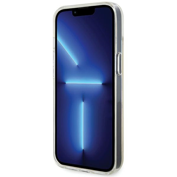 Guess GUHCP12MHDECMI Apple iPhone 12 / 12 Pro hardcase IML Faceted Mirror Disco Iridescent multicoloured