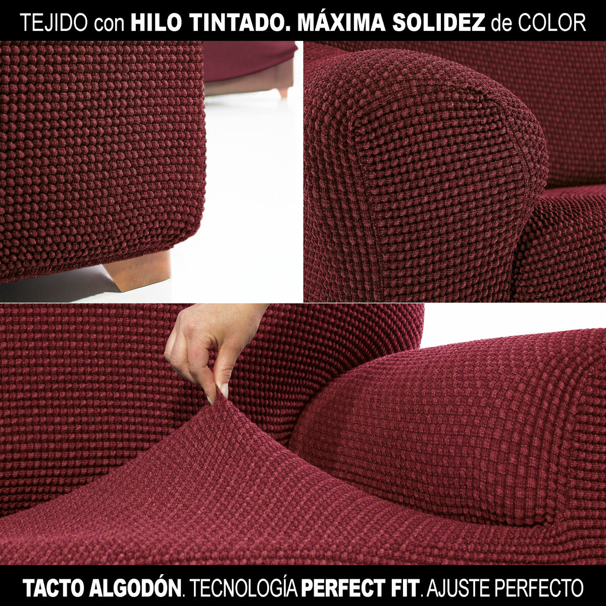 Chaise longue cover with short right arm Sofaskins NIAGARA 210 - 340 cm Chaise longue cover with short right arm Sofaskins NIAGARA 210 - 340 cm