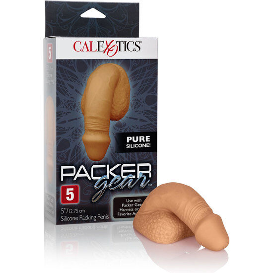CALEX SILICONE PACKING PENIS 12.75CM CARAMEL