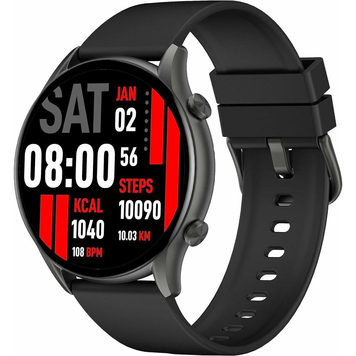 Smartwatch KR-BLACK Black