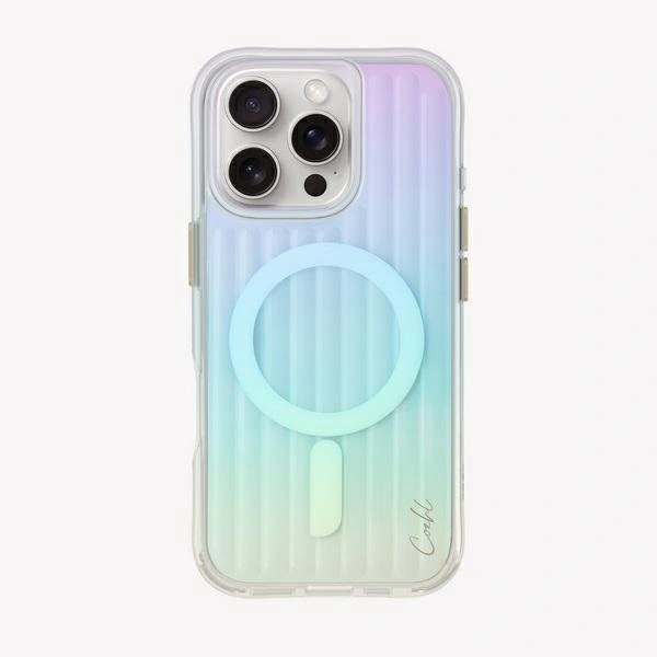 UNIQ Coehl Linear Apple iPhone 16 Pro Magnetic Charging iridescent