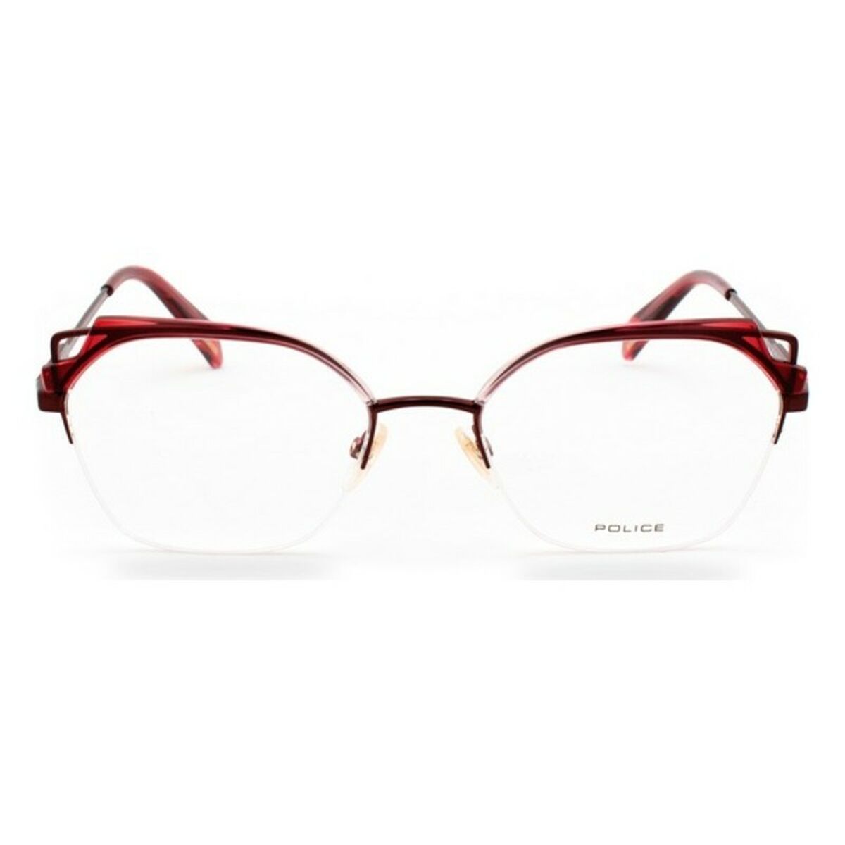 Ladies' Spectacle frame Police VPLA0408E6 Red Violet