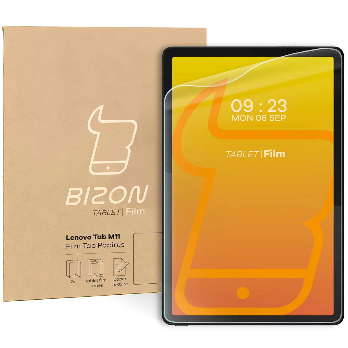 Bizon Film Tab Papirus Lenovo Tab M11 1 gen. [2 PACK]