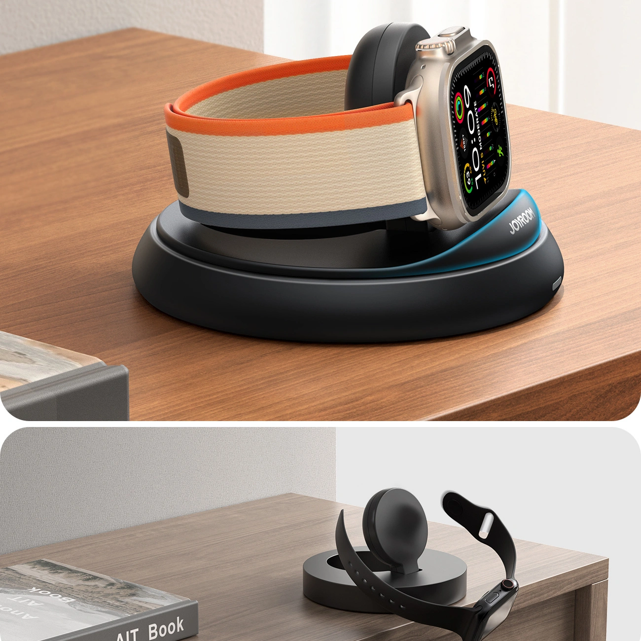 Joyroom JR-W12 wireless charger for Apple Watch black
