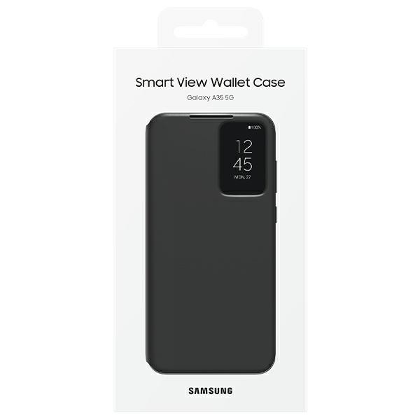 Samsung EF-ZA356CBEGWW Galaxy A35 5G Smart View Wallet Case black