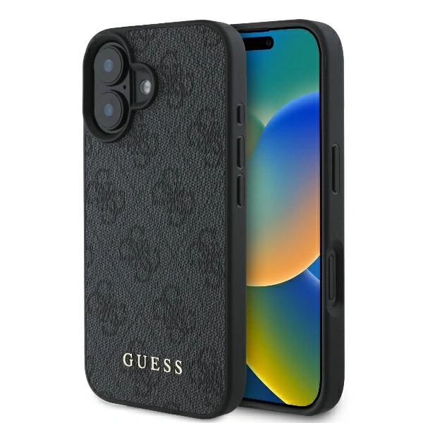 Case Guess GUHCP16MG4GFGR Apple iPhone 16 Plus hardcase 4G Classic black