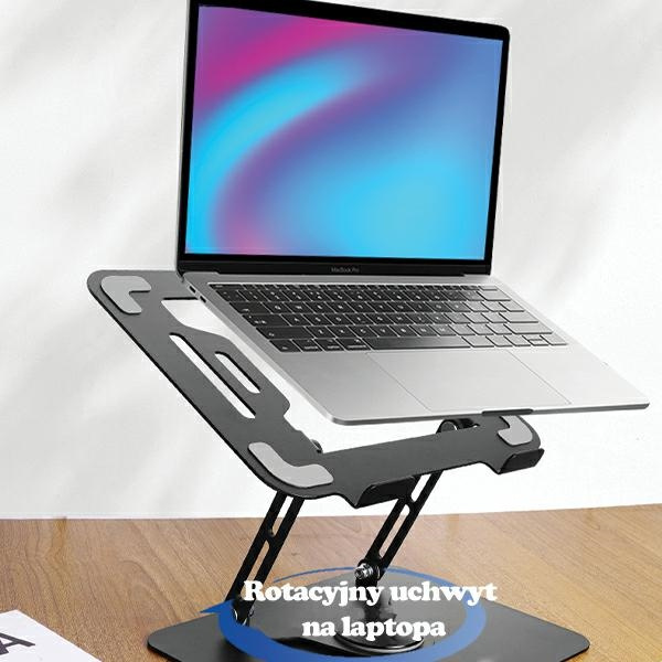 AWEI X46 rotating desk mount for laptops up to 16 inch black