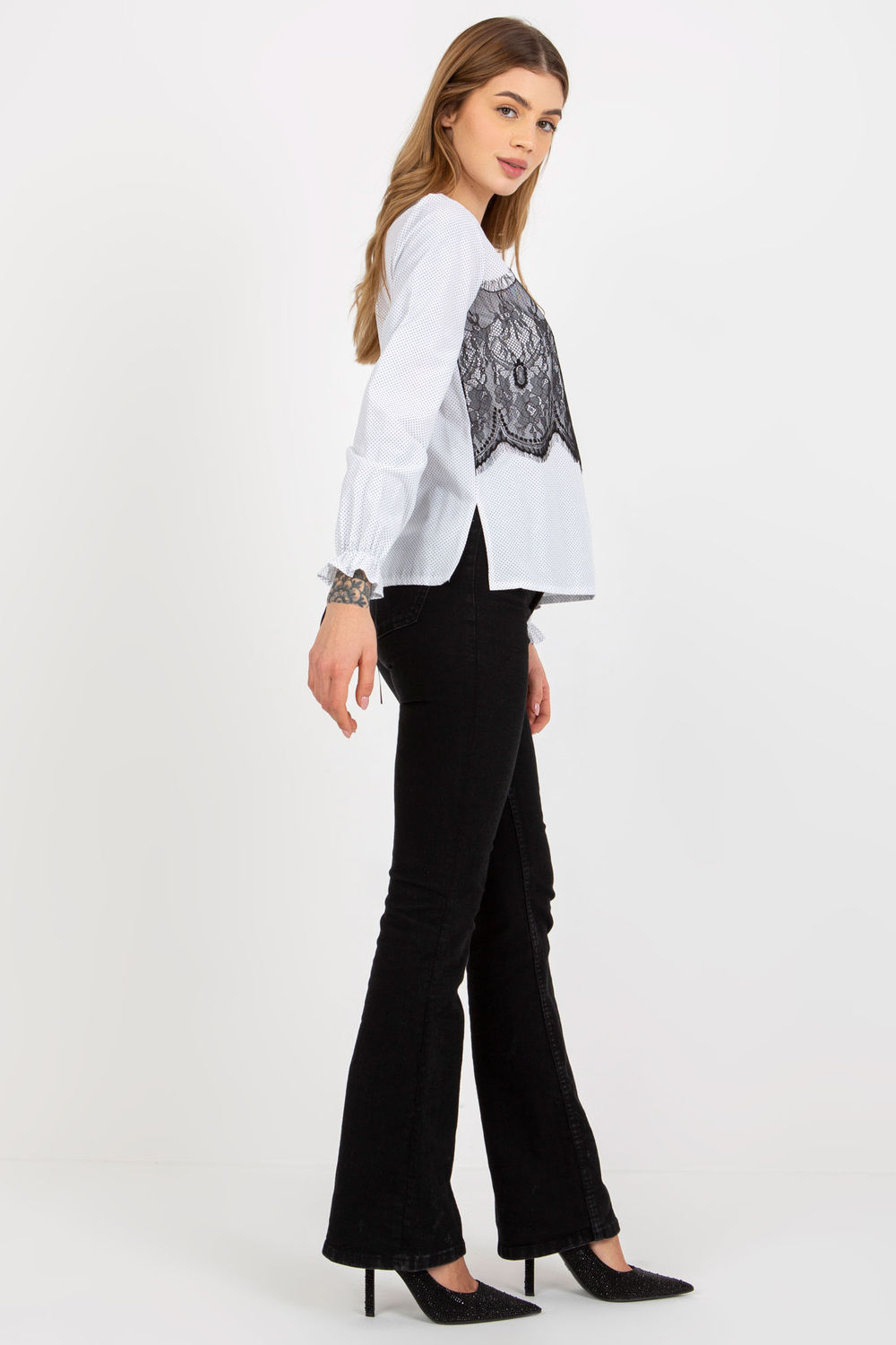  Blouse model 174947 Lakerta  black