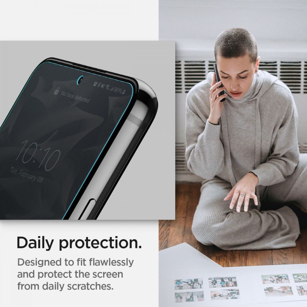 Folia Spigen Neo Flex Samsung Galaxy S22 Ultra [2 PACK]