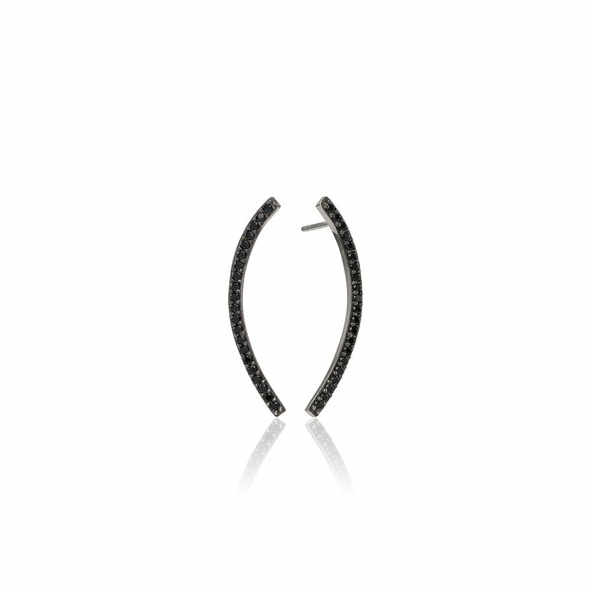 Kolczyki Damskie Sif Jakobs E1017-BK (3,5 cm)