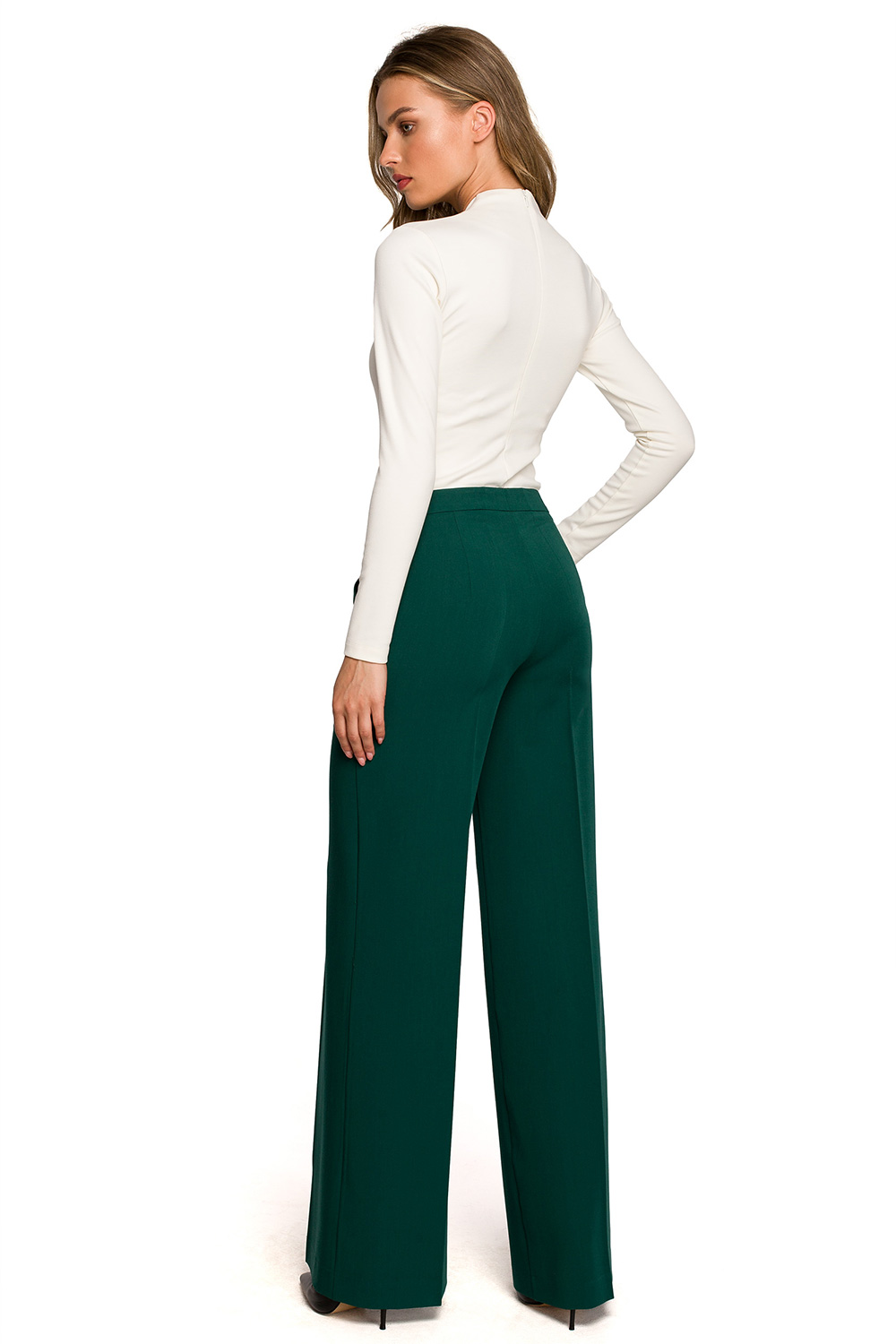  Women trousers model 171206 Stylove  green