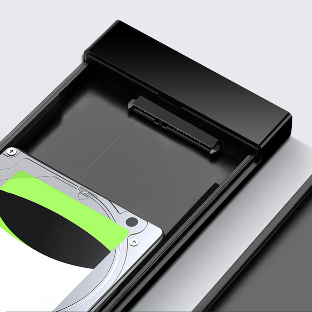 UGREEN US221 HDD/SSD External Case 2,5  SATA 6TB USB-C 3.0 black