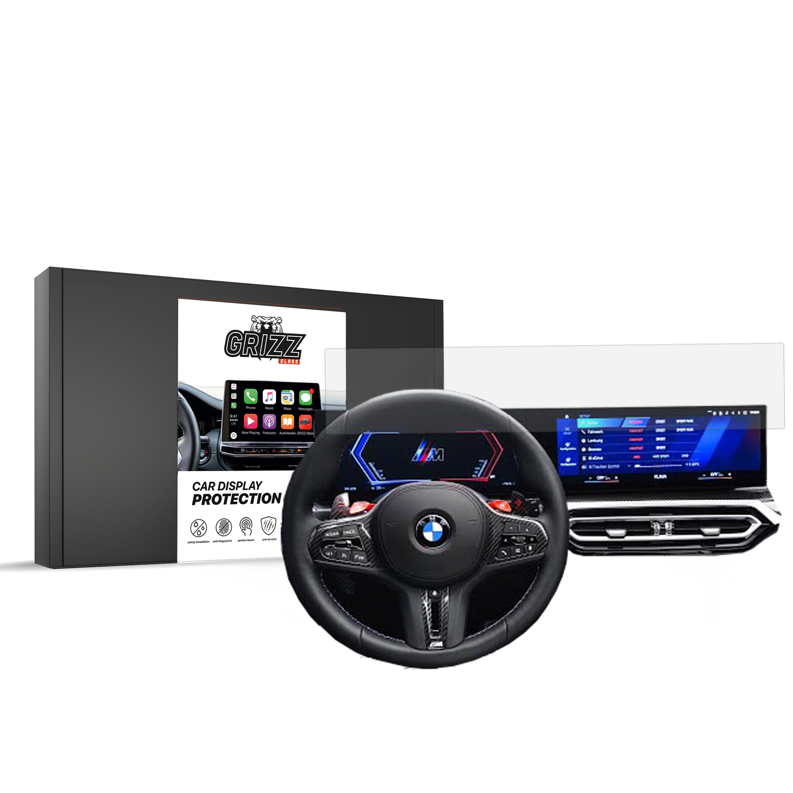 GrizzGlass CarDisplay Protection Audi Q3