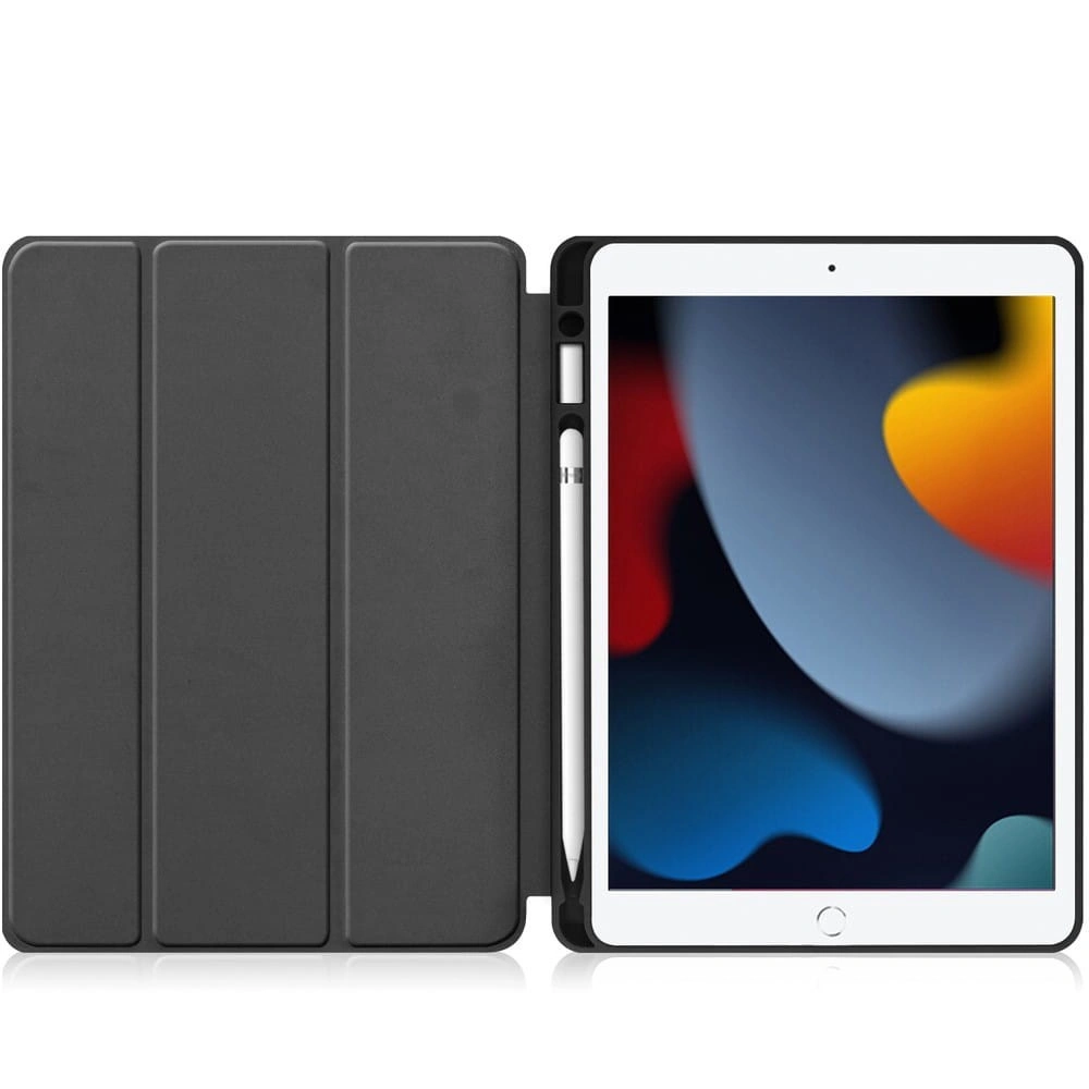 Bizon Case Tab Lizard Apple iPad 9/8/7 10.2 2021/2020/2019 black