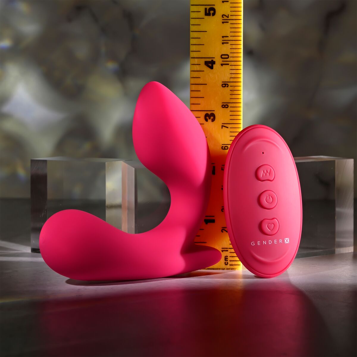 Anal plug Evolved Gender X Red (7 cm)