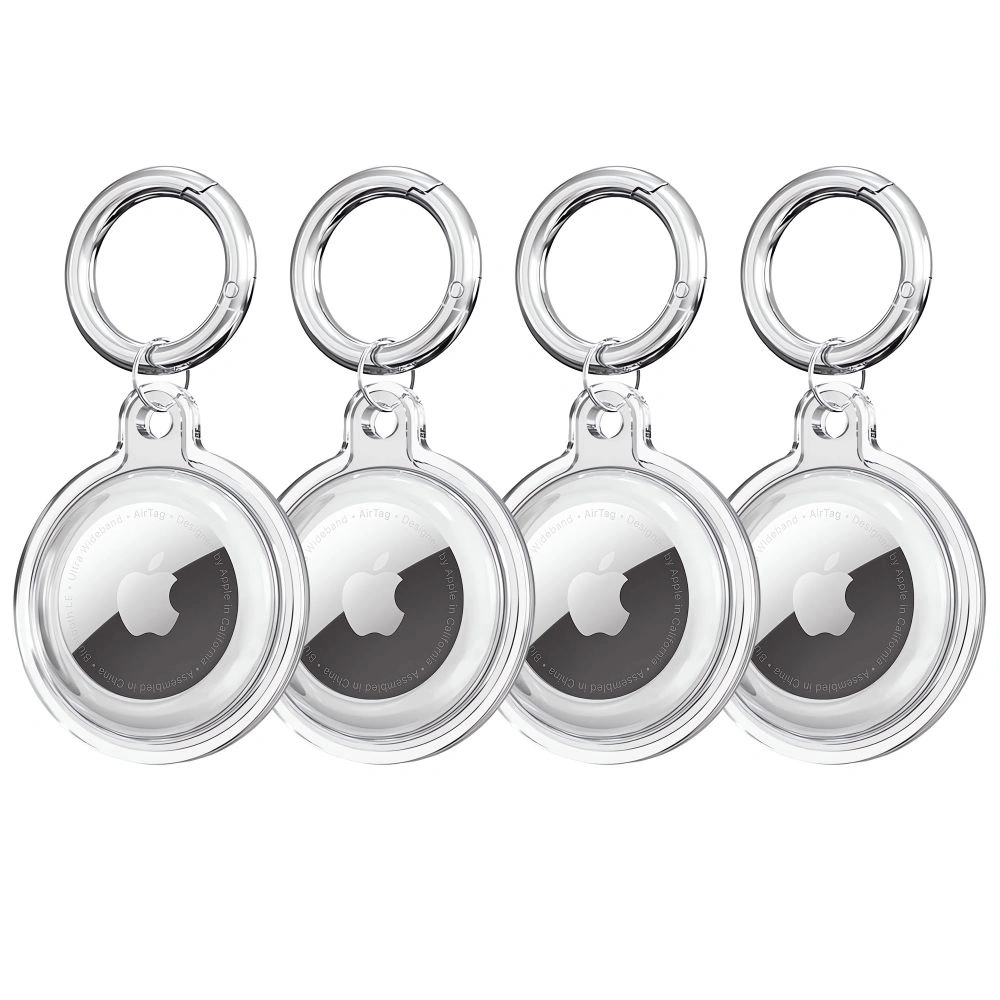 Tech-Protect Icon Apple AirTag Clear [4 PACK]