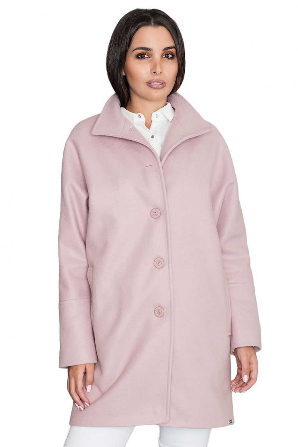  Coat model 111009 Figl  pink