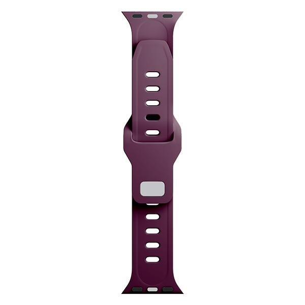 3MK Silicone Watch Strap Apple Watch 4/5/6/7/SE/8/9 40/41mm mulberry