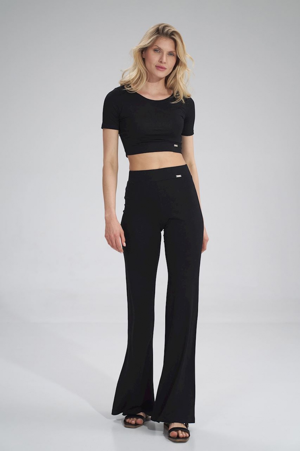  Women trousers model 154714 Figl  black
