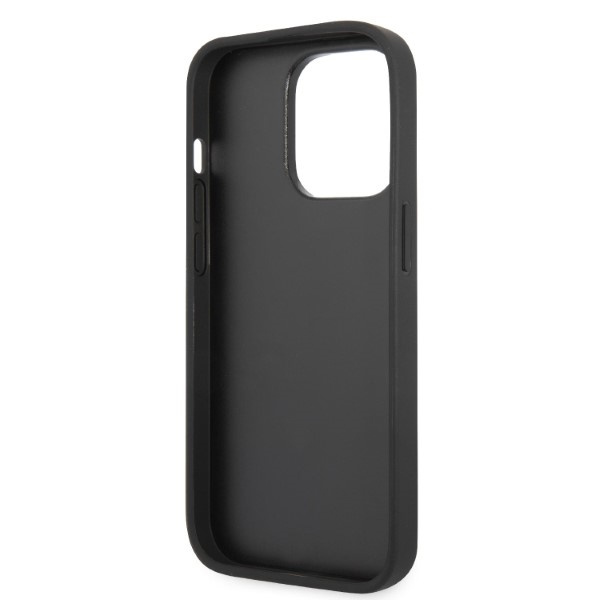 Karl Lagerfeld KLHCP14XG2CPS Apple iPhone 14 Pro Max silver hardcase Glitter Choupette Patch